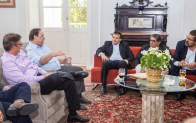 Ricardo Nezinho acompanha reunião da Acesa com governador em exercício Luciano Barbosa