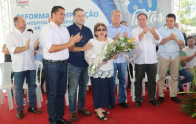 Ricardo Nezinho parabeniza Renan Filho pela entrega de mais 80 leitos no HE do Agreste