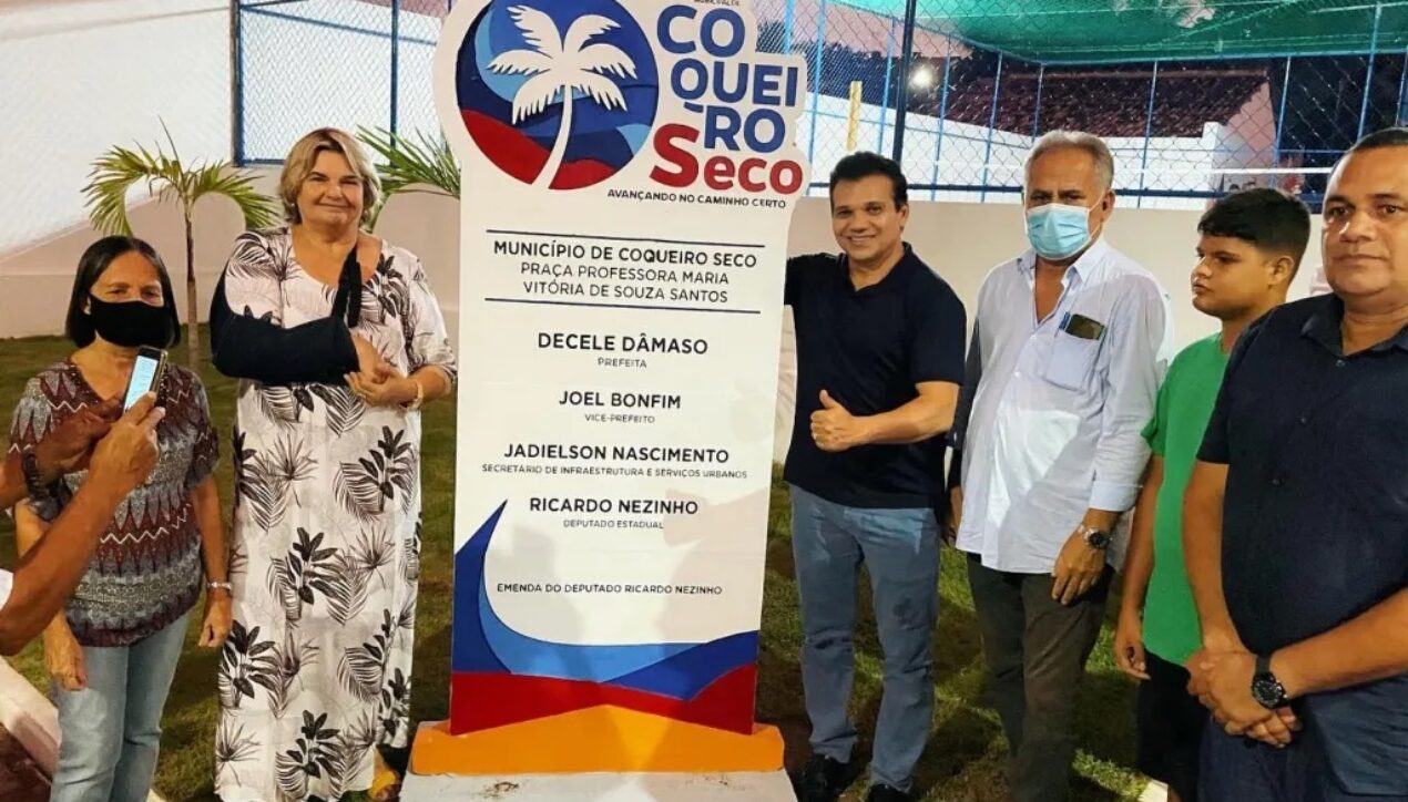 Deputado estadual Ricardo Nezinho participa de inauguração de espaço de lazer e promoção à saúde em Coqueiro Seco