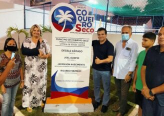 Deputado estadual Ricardo Nezinho participa de inauguração de espaço de lazer e promoção à saúde em Coqueiro Seco