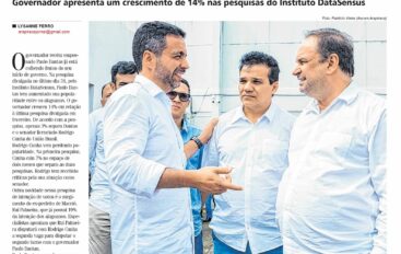Paulo Dantas cresce na disputa para Governo de  Alagoas com 21% da intenção dos votos