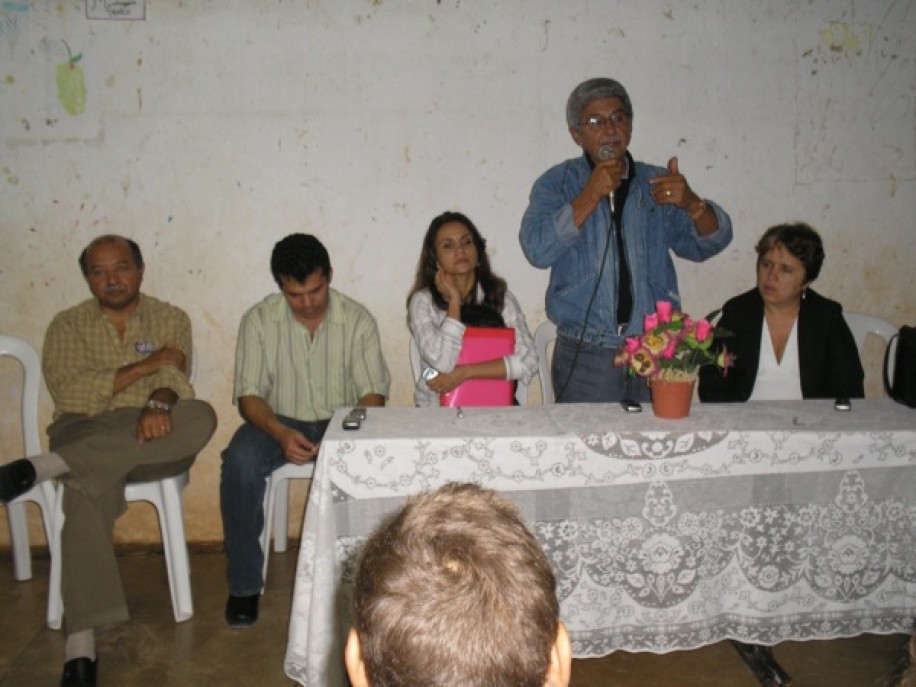 Reunião no povoado Baixa da Onça (16-08-2006)