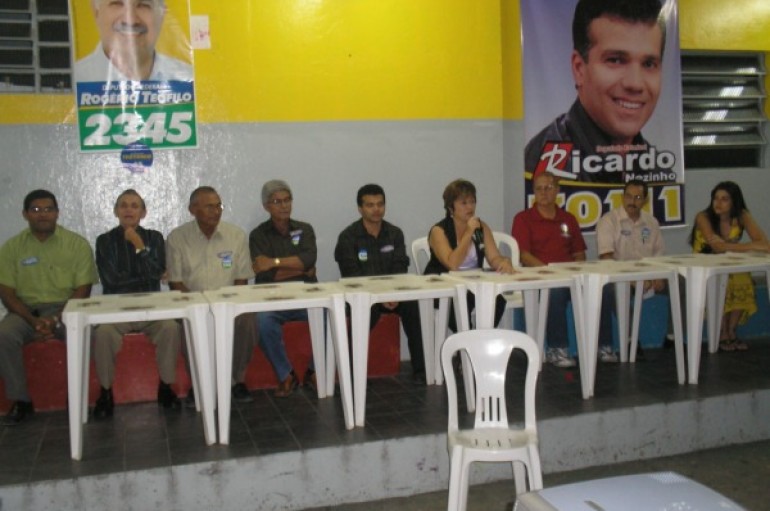 Reunião no Colégio Santa Catarina