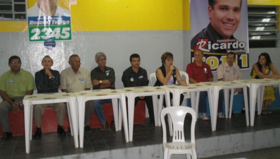 Reunião no Colégio Santa Catarina