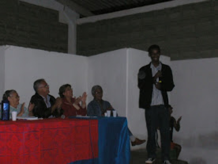 Reunião no bairro Canafístula em Arapiraca (10-08-2006)