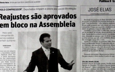 Reajustes são aprovados em bloco na Assembleia