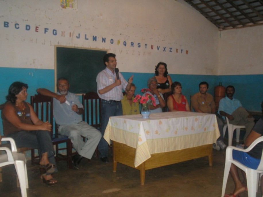 Reunião no povoado Baixa do Capim (26-08-2006)