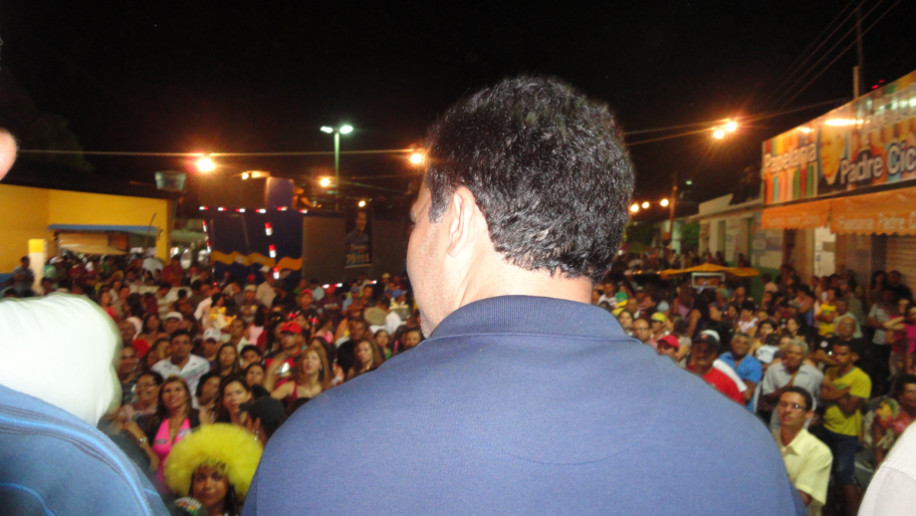 Comício em Craíbas com o Prefeito Dinho (19-09-2010)