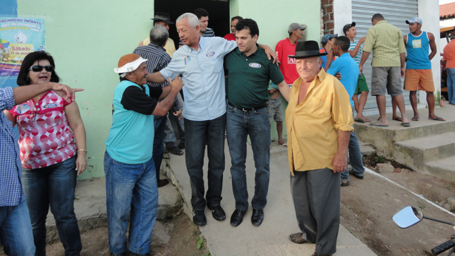 Caminhada no povoado Minador em Cacimbinhas – AL (11-08-2010)