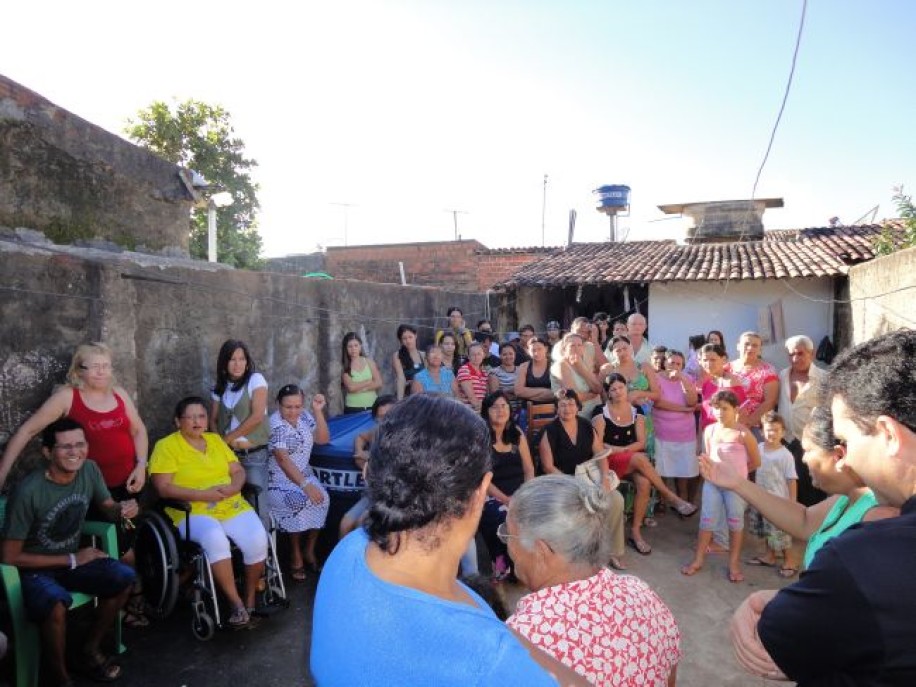 Reunião na Residência da Ieda (17-07-2010)