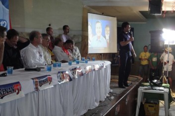 Lançamento da campanha de Ronaldo Lessa em Arapiraca (25-07-2010)