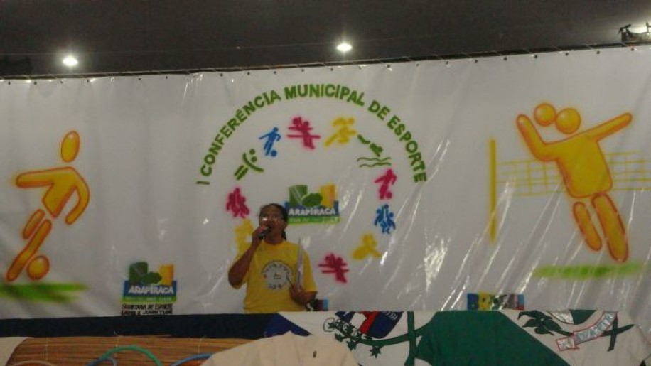 I Conferência Municipal de Esporte em Arapiraca (17-04-2010)