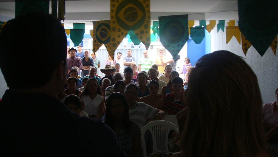 Reunião na residência de Marta Gaia em Palmeira dos Indios