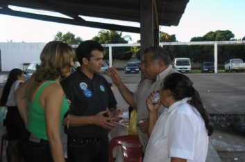 Ricardo participa de uma Feijoada em Arapiraca (29-07-2006)