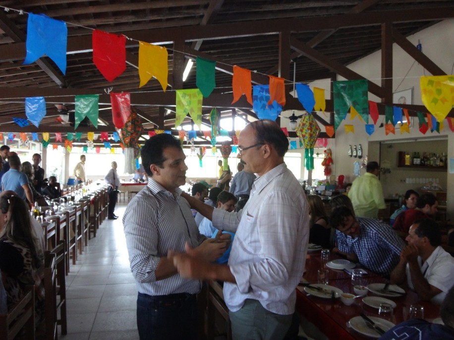 Almoço com vereadores e secretários de Arapiraca (13-06-2014)