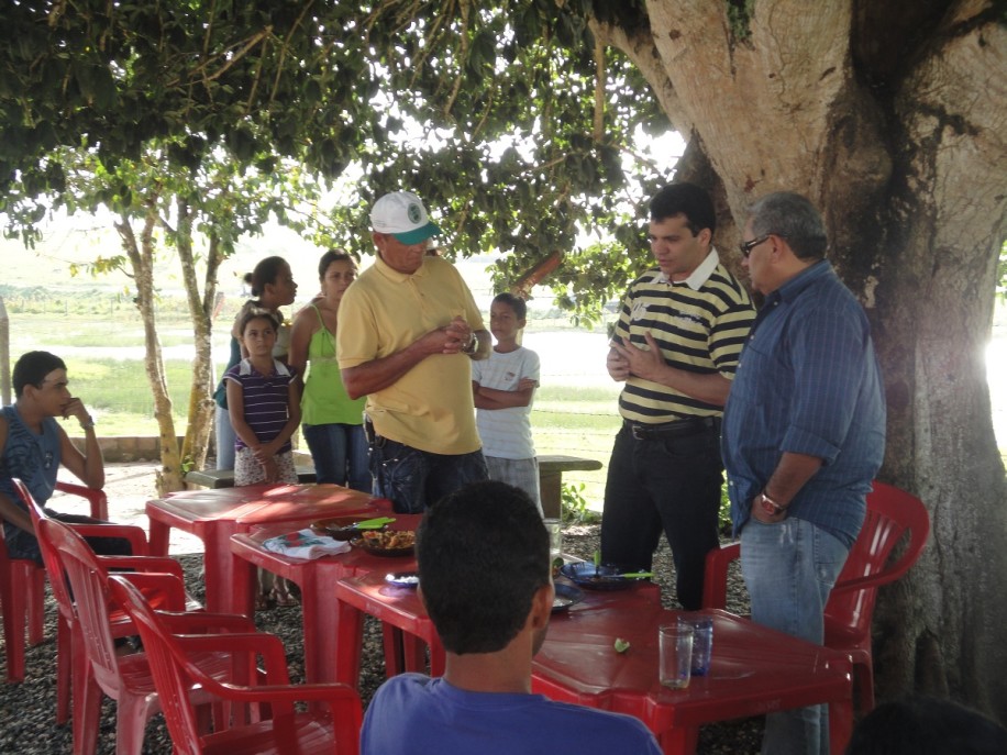 Visita ao empresario Cicero Pitú (02-09-2010)