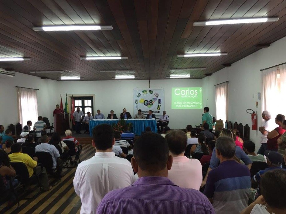 Apoio do G8 à Carlos da Educação na cidade Penedo (19-11-2015)