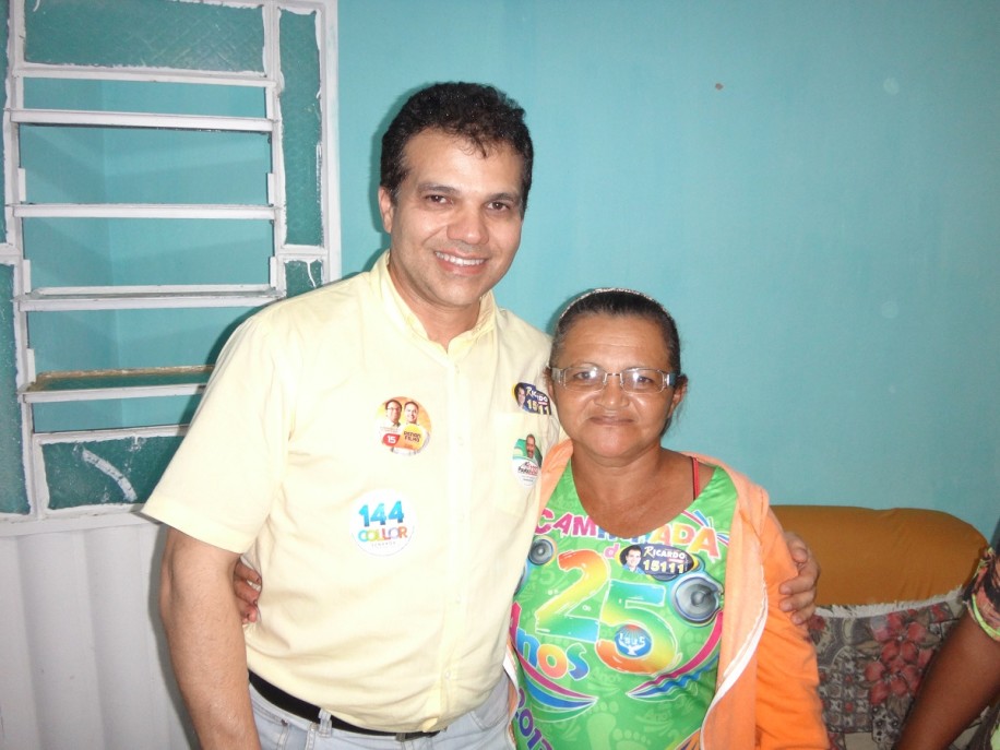 Visitas no Alto do Cruzeiro com Luciene (15-08-2014)