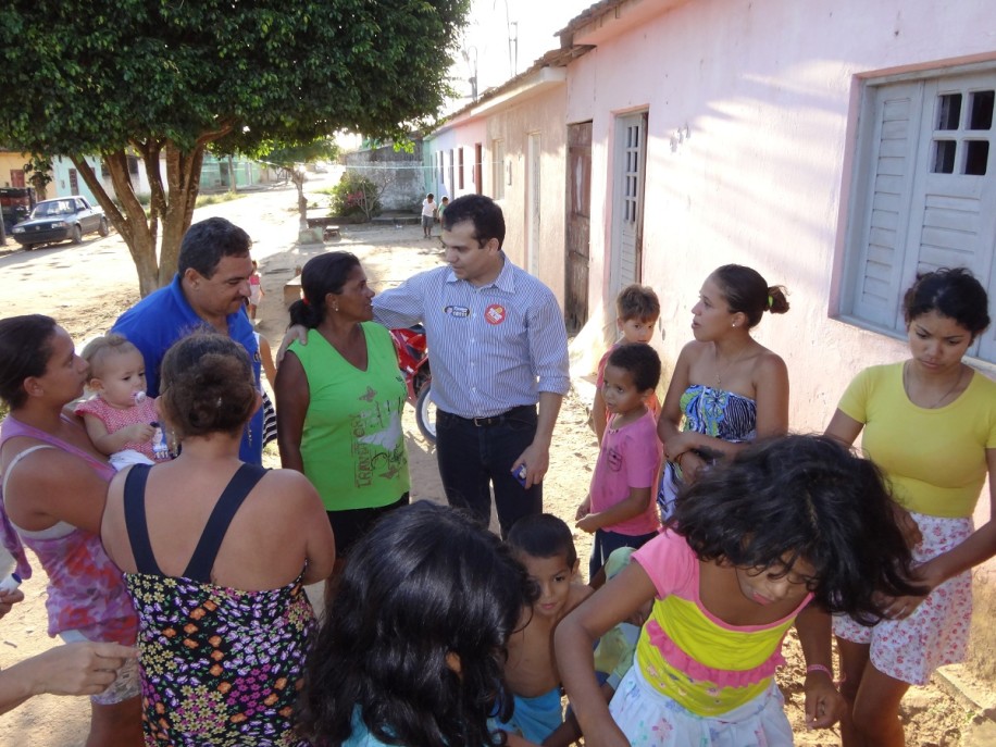 Visita ao bairro Santa Edwigens (31-07-2014)