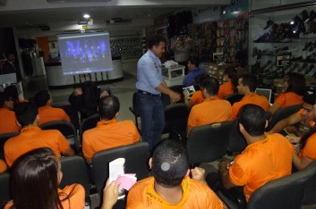 Visita a loja Abys (08-09-2014)