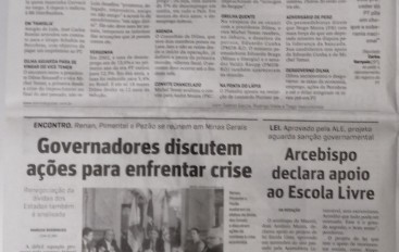 Arcebispo declara apoio a Escola Livre