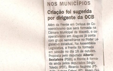 Criação foi sugerida por dirigente da OCB