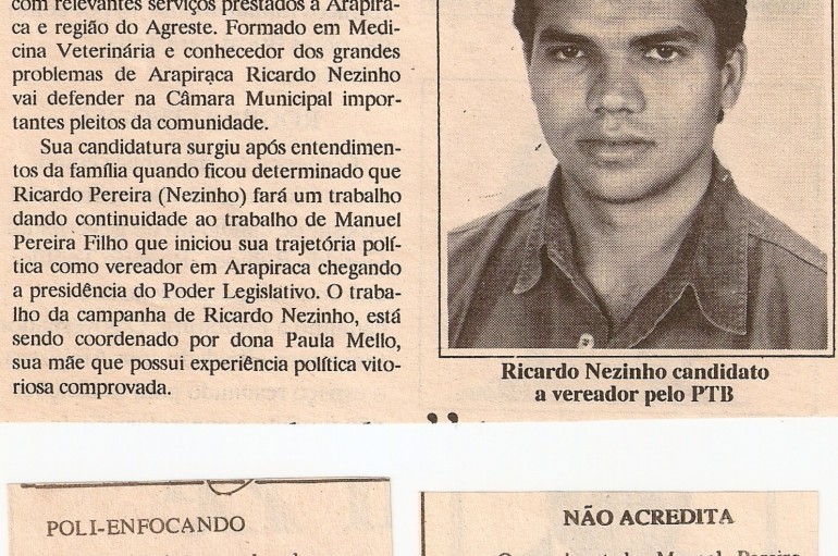 Candidatura de Ricardo Nezinho ganha as ruas