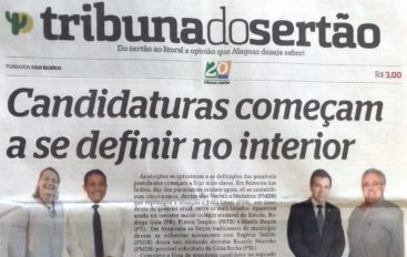 Candidaturas começam a se definir no interior