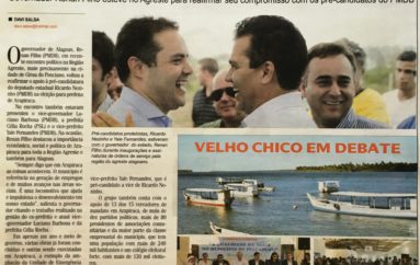 Renan reafirma apoio à pré-candidatura de Ricardo Nezinho e Yale Fernandes