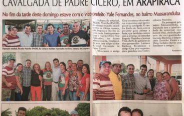 Deputado Ricardo Nezinho prestigia cavalgada de Padre Cícero em Arapiraca