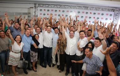 Com Renan e Luciano, PMDB confirma Ricardo candidato a prefeito de Arapiraca
