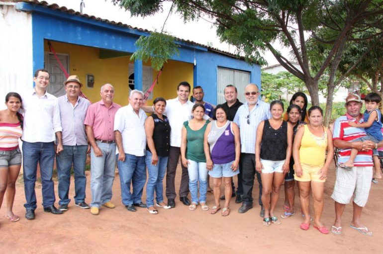 Visita comunidade Lagoa do Mato.