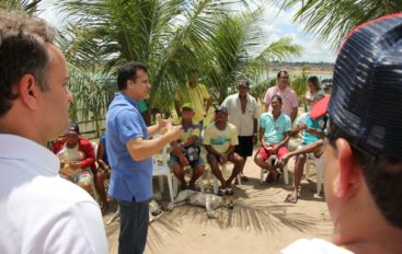 Ricardo Nezinho apoia criação de colônia de pescadores no entorno do Lago Perucaba