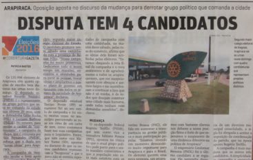 Disputa tem 4 candidatos