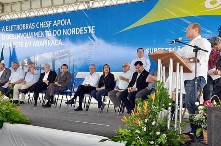 Renan participa da inauguração da nova subestação de Arapiraca