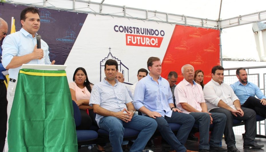 Ricardo Nezinho comemora inauguração da agência do INSS em Cacimbinhas