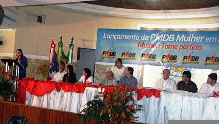 PMDB lança núcleo feminino em Arapiraca