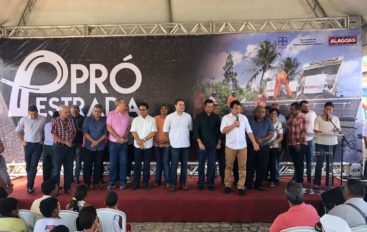 Ricardo Nezinho enaltece investimentos do Governo de Alagoas em Coqueiro Seco