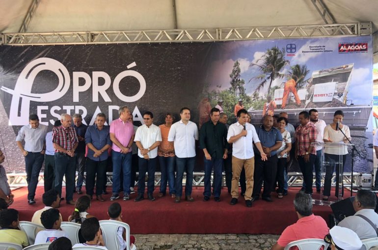 Ricardo Nezinho enaltece investimentos do Governo de Alagoas em Coqueiro Seco
