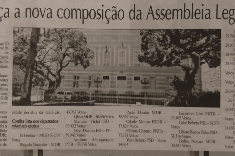 Conheça a nova composição da Assembléia Legislativa