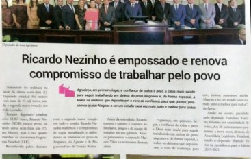 Ricardo Nezinho é empossado e renova compromisso pelo povo