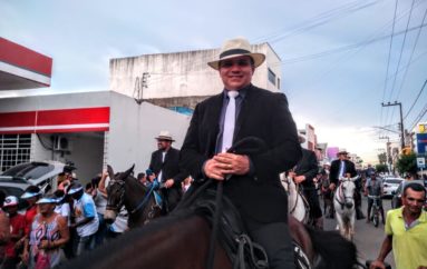 Ricardo Nezinho participa de mais uma edição da Cavalgada de Nossa Senhora do Bom Conselho