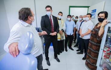 PREFEITO LUCIANO INAUGURA MODERNA UBS E ANUNCIA ESCOLA E CRECHE NO CONJUNTO NOSSA SENHORA APARECIDA