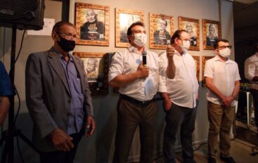 Raízes de Arapiraca: prefeito Luciano e deputado Ricardo Nezinho abrem exposição na Casa da Cultura