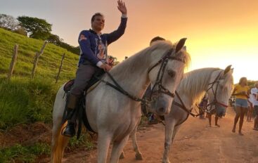 Ricardo Nezinho destaca fé e emoção na cavalgada em homenagem à Padroeira de Arapiraca