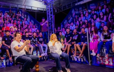 Encontro de jovens com Rute e Ricardo Nezinho discute propostas e fortalece a participação política