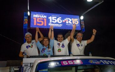 Ricardo e Rute Nezinho realizam caravana ao lado do senador Renan e Dr. Wanderley